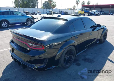 2023 Dodge Charger Scat Pack из США, поврежденный, VIN 2C3CDXGJ4PH584373